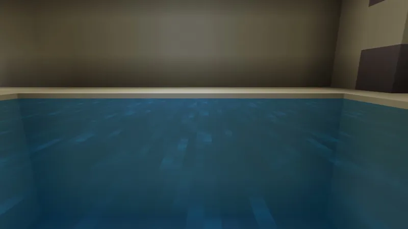 The swimming bath on F deck